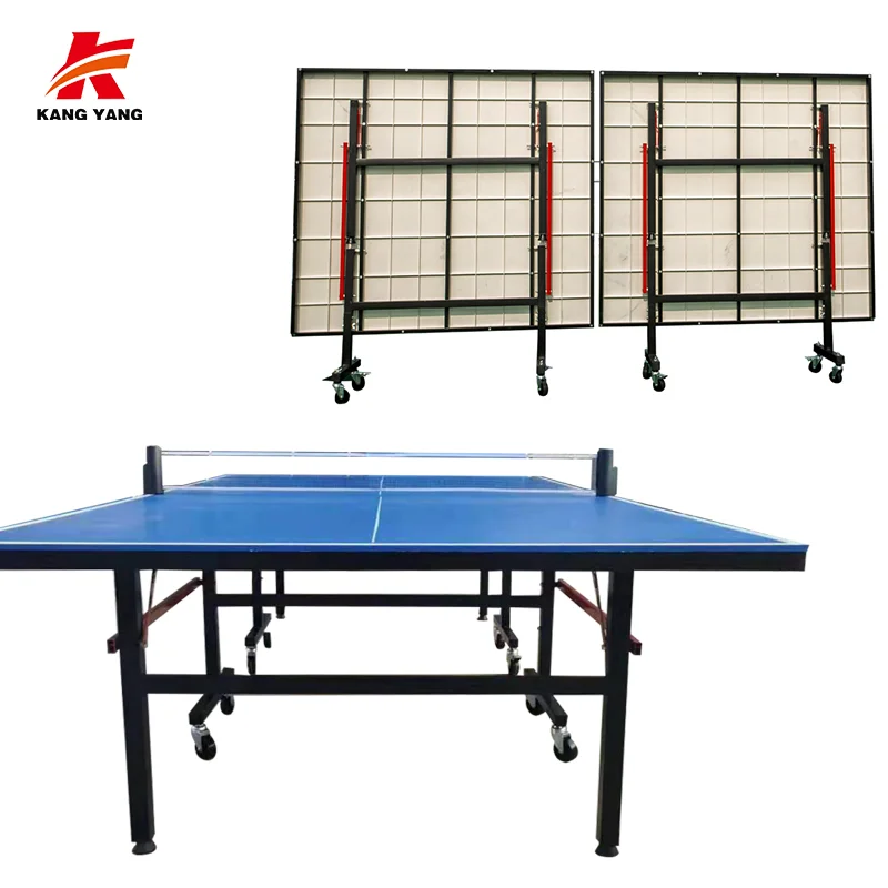 Factory Wholesale Density Plate Material 12mm Outdoor Table Tennis Table Ping-pong Table With All-Weather Performance