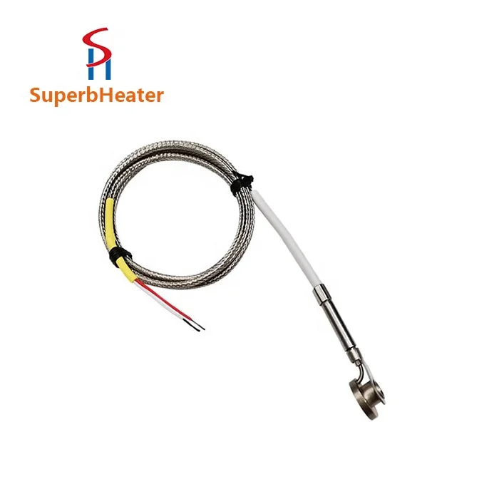 M6 Temperature sensor wire Screw Probe K type Thermocouple for Industrial Temperature Controller 1M 1.5M 2M 3M