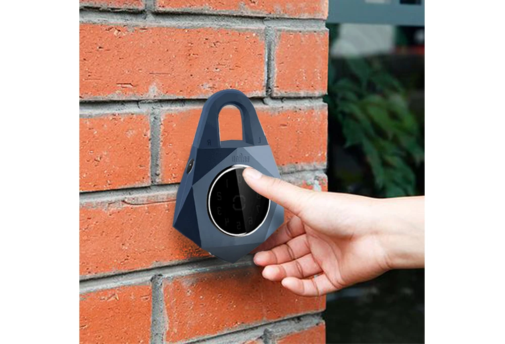 Aluminum Alloy smart key lock security box storage wall mounted key box