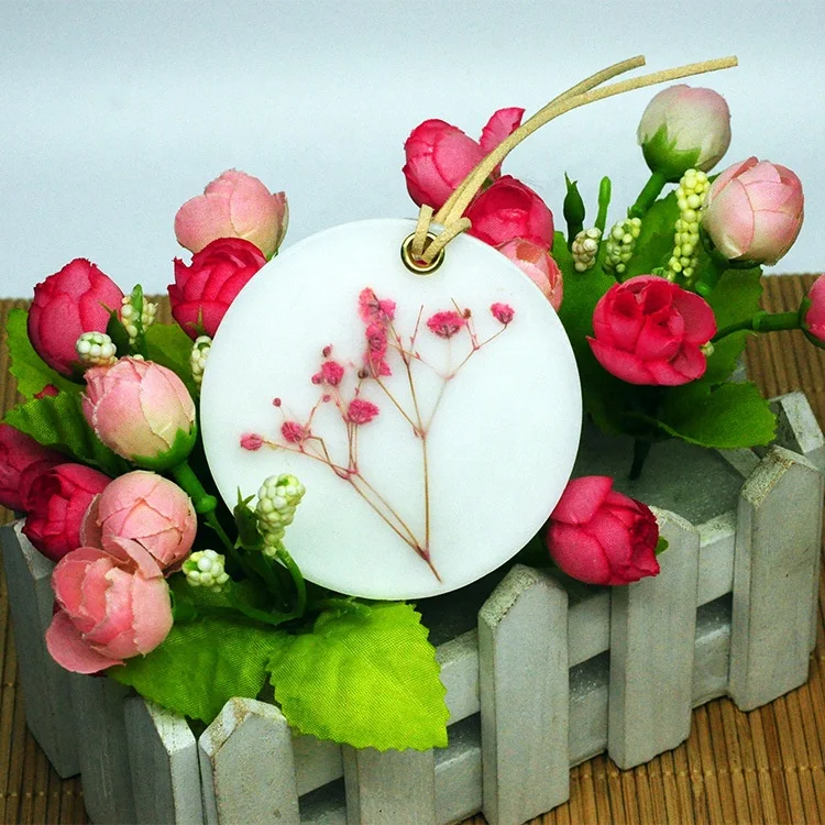 
hanging dried flower fragrance candle charms 