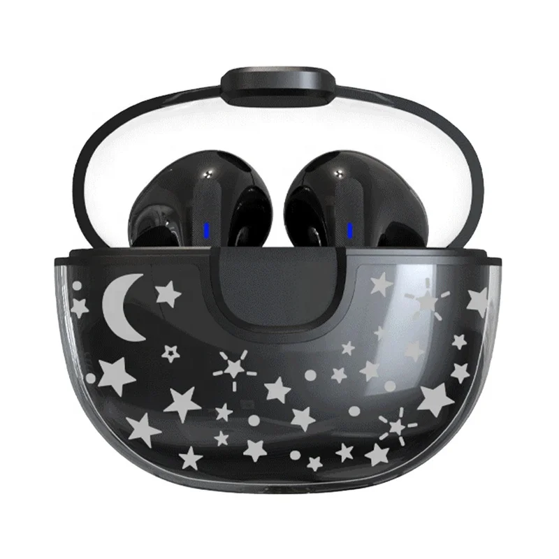 Type-C Charging Port 5v 35mah Long Play Time Cobble Cute Wireless Earphone F70