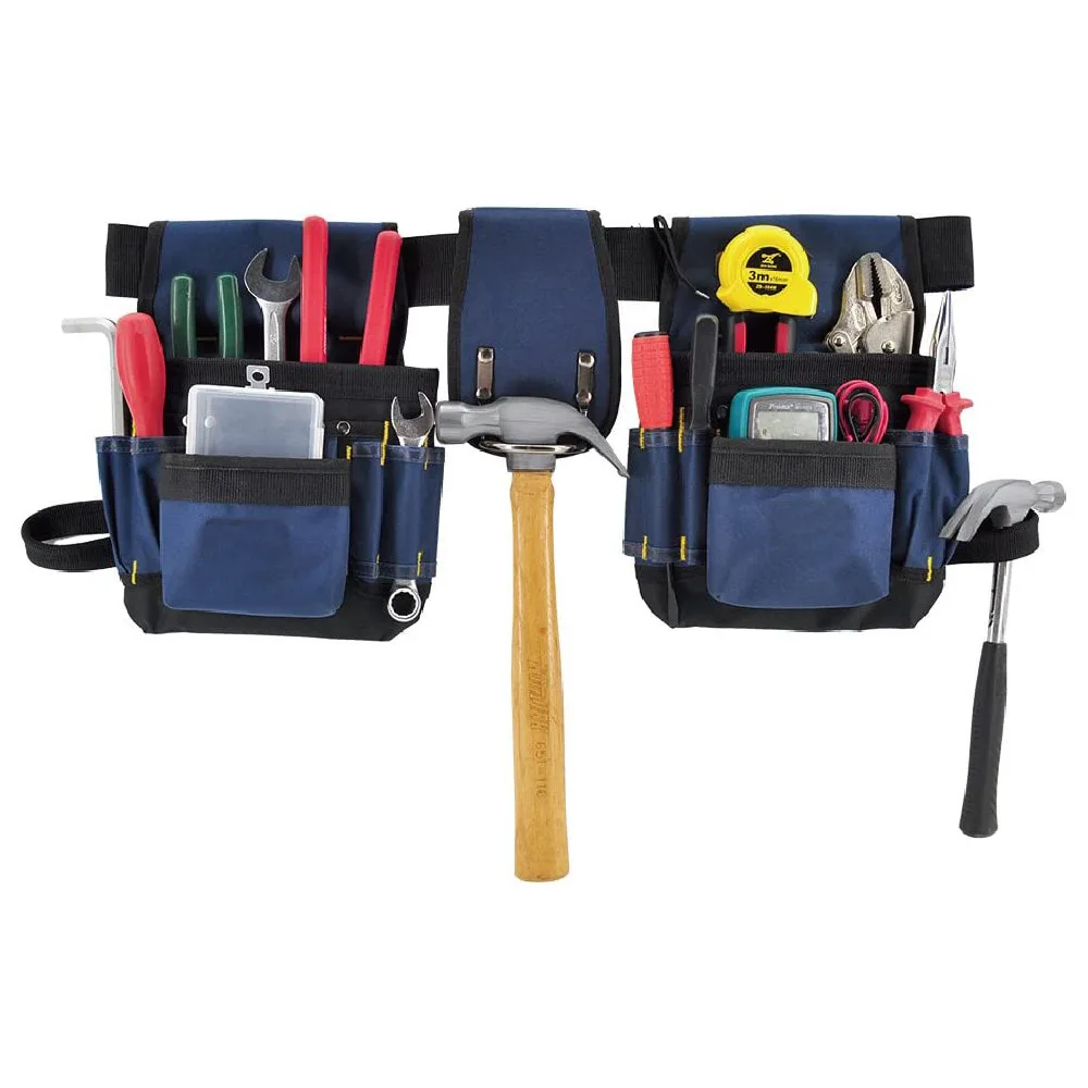 Wholesale Muti-functional electrician tool waist bag polyester pouch carpenter too belt