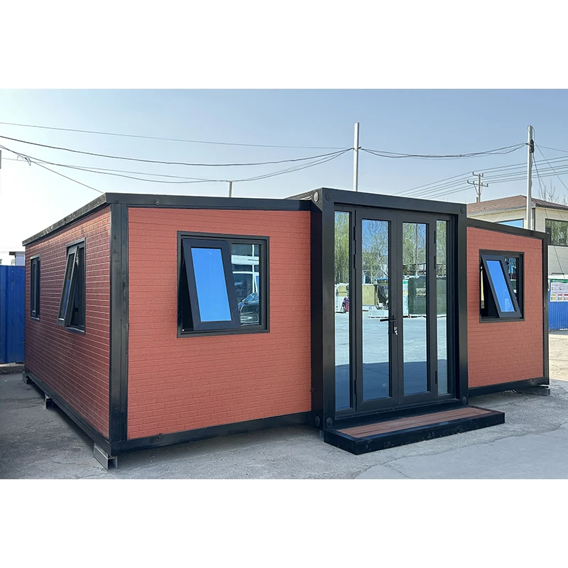 Luxury Living 3 Bedroom Steel Villa Expanding Foldable Portable Mobile Homes Prefabricated Mobile House Prefab Luxury Villa