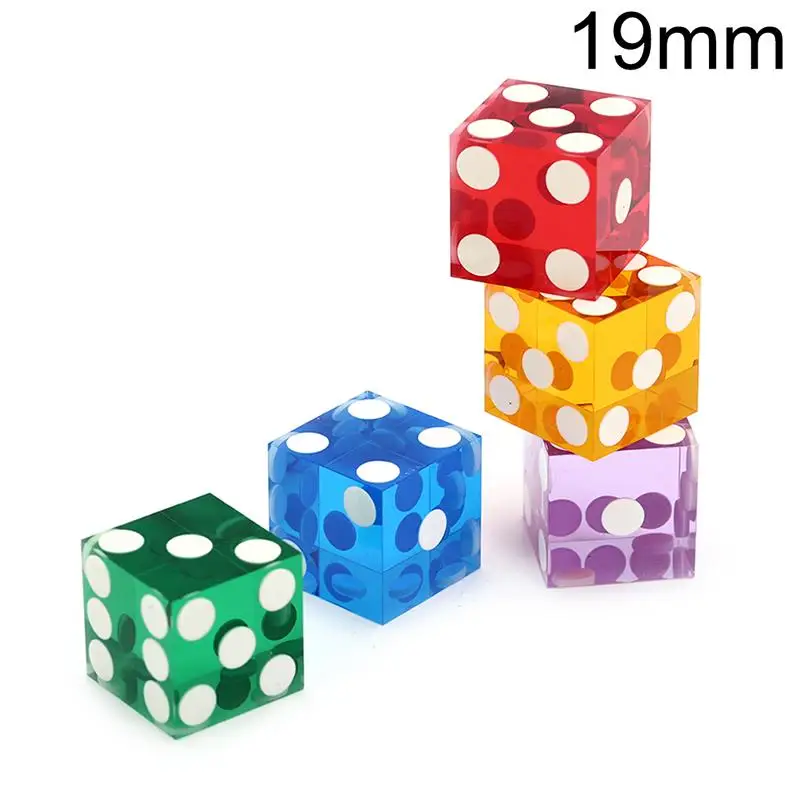 Professional casino dice 19mm precision dice