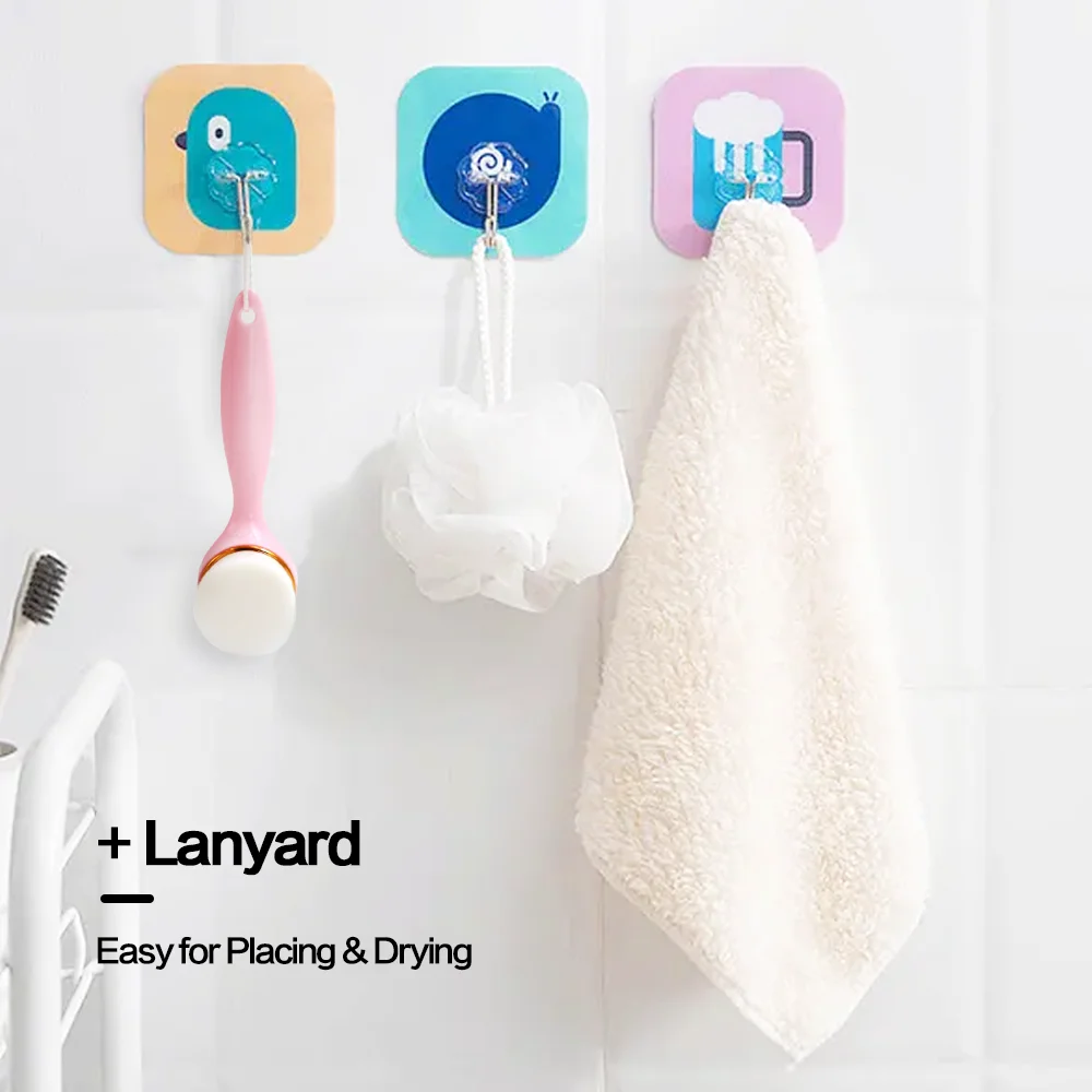 Customization drop shipping Long Handle Facial Cleaning Brush Soft Fiber Face Wash Brush