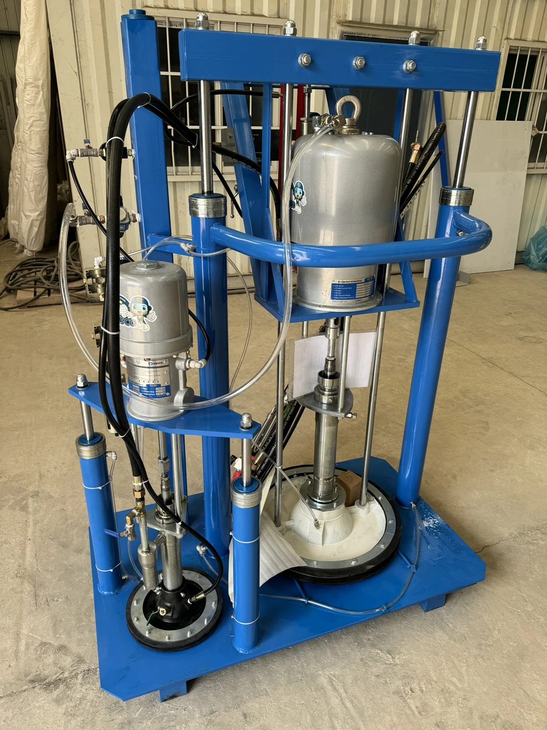 Two Component Sealant Spreading Coating Machine Insulating Glass Double Glazing Making 2 Component Sealant Extruder