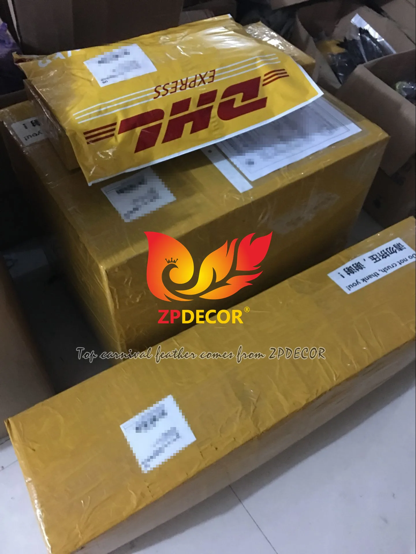  ZPDECOR оптовая продажа 27-30 см натуральные полосатые узоры индейки крылья перья для самбы карнавальные