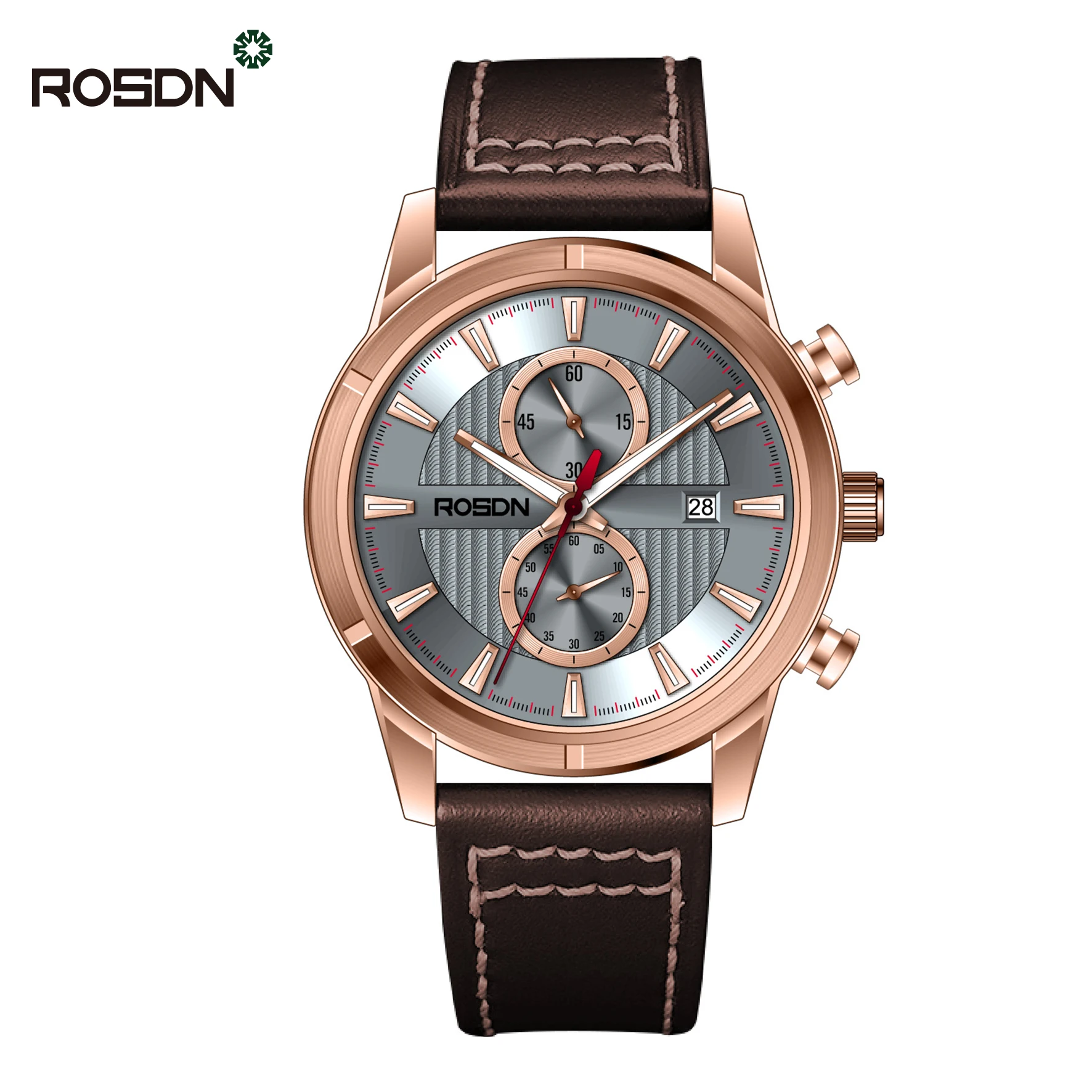 Китай на заказ Высокое качество Мужские механические часы из натуральной кожи часы для мужчин наручные часы Relojes