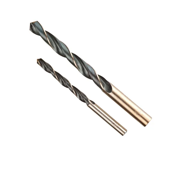 Berrylion HSS M2  2-16mm Twist Drill Bits Metal Drill Bit Set For Cutting Wood Metal Hard Metal Drilling Round Shank DIN338
