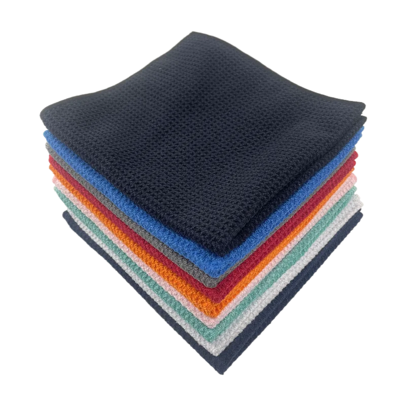 Factory Direct Golf Towel Customizable Logo Microfiber Golf Towel