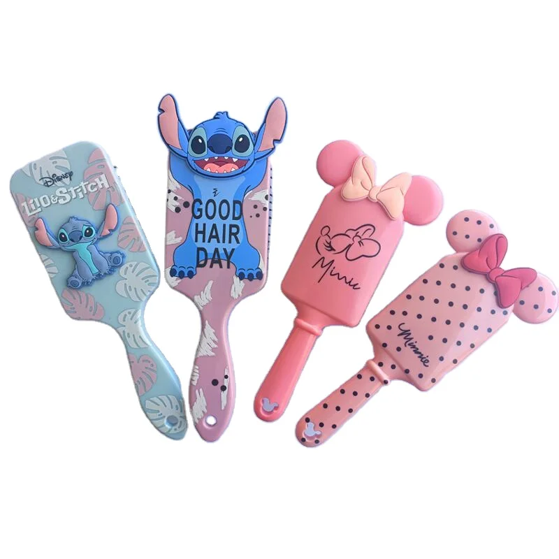 Новинка креативная милая девушка женщина мультфильм Ститч Минни расческа девочка подарок