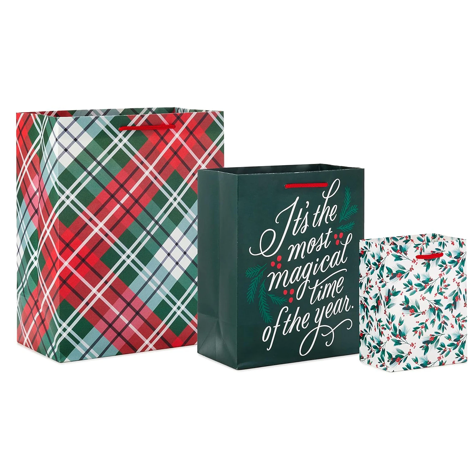 Manufacturer design Custom Your Own Logo Chroma printed candy Doll Jewelry Gift kraft Boys and Girl christmas paper carrier bags