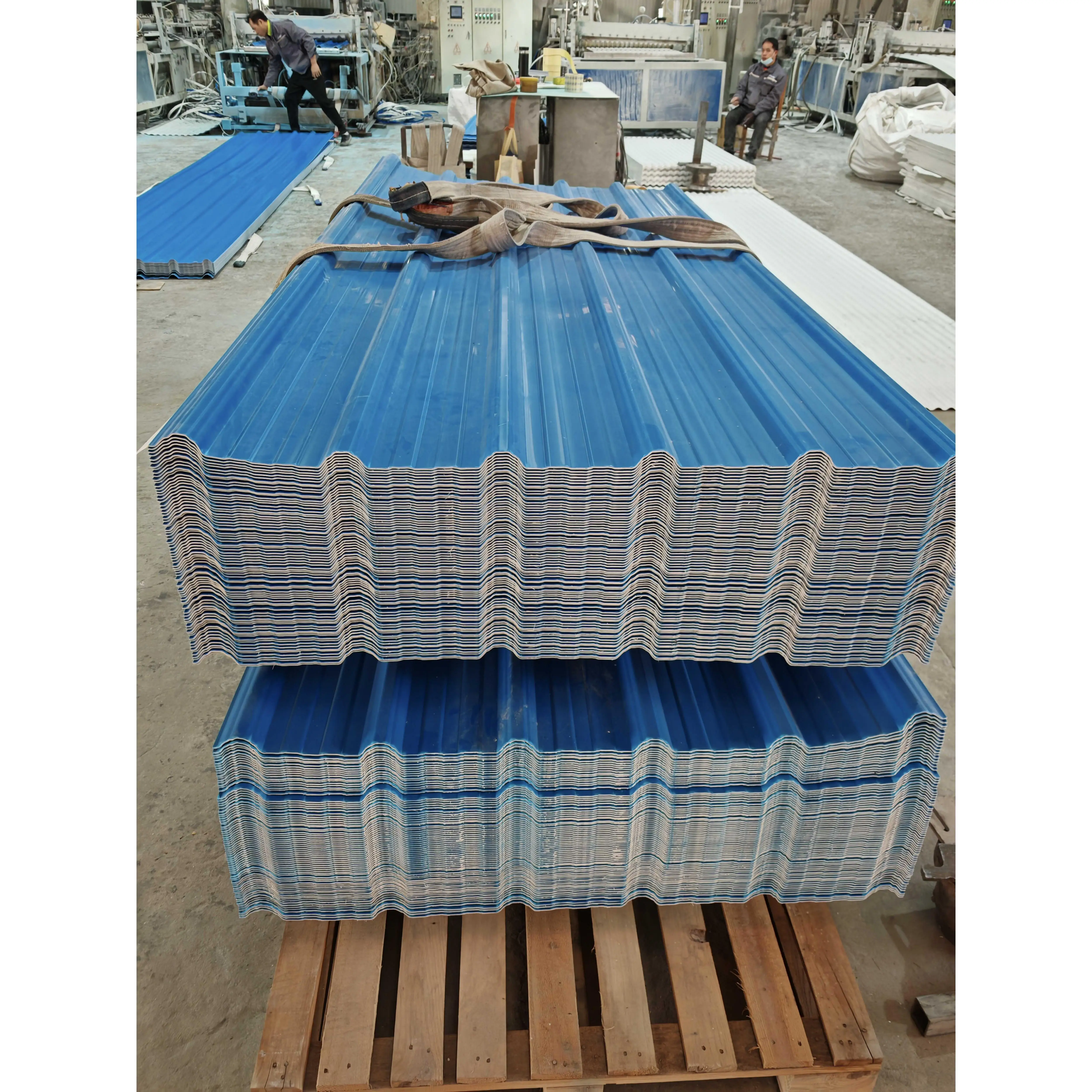 Factory Direct Wholesale Cheap Anti Corrosion Insulation PVC Hollow Roof Sheet