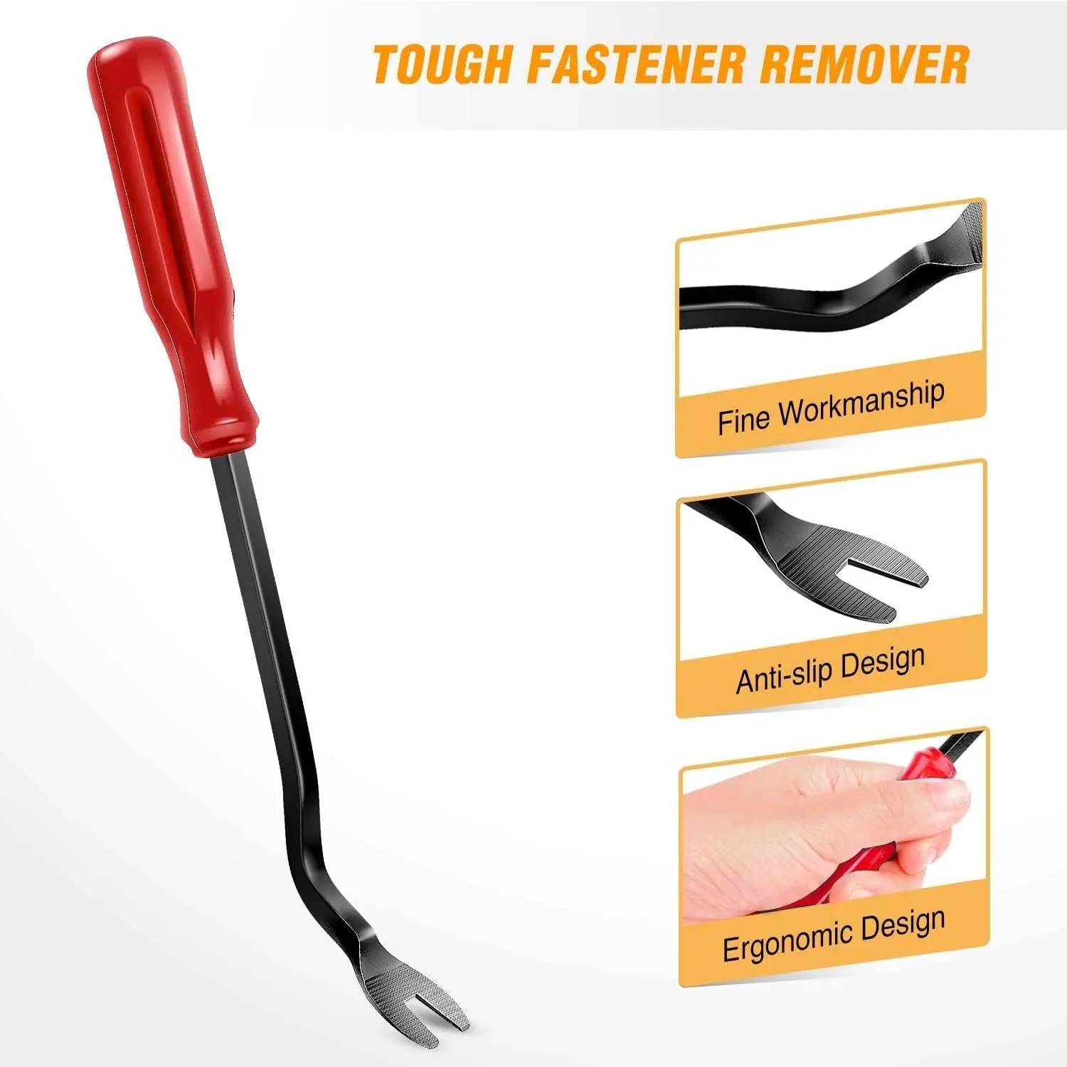 Hot Sale 5pcsCar Removal Tools Automobile Nail Puller Radio Audio Panel Door Repairing Clip Trim Removal Pry Repair Plastic Tool
