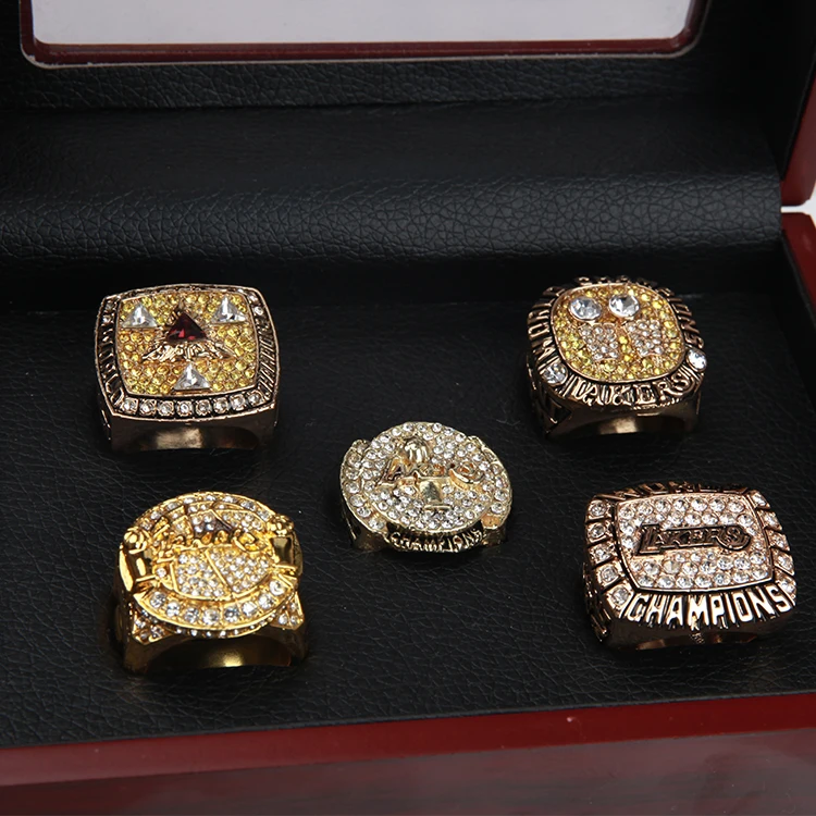 wholesale cheap high quality  Lakers championship rings sets