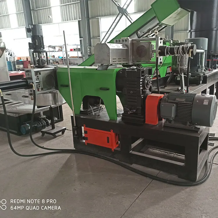 PP PE plastic film granulation recycling machine