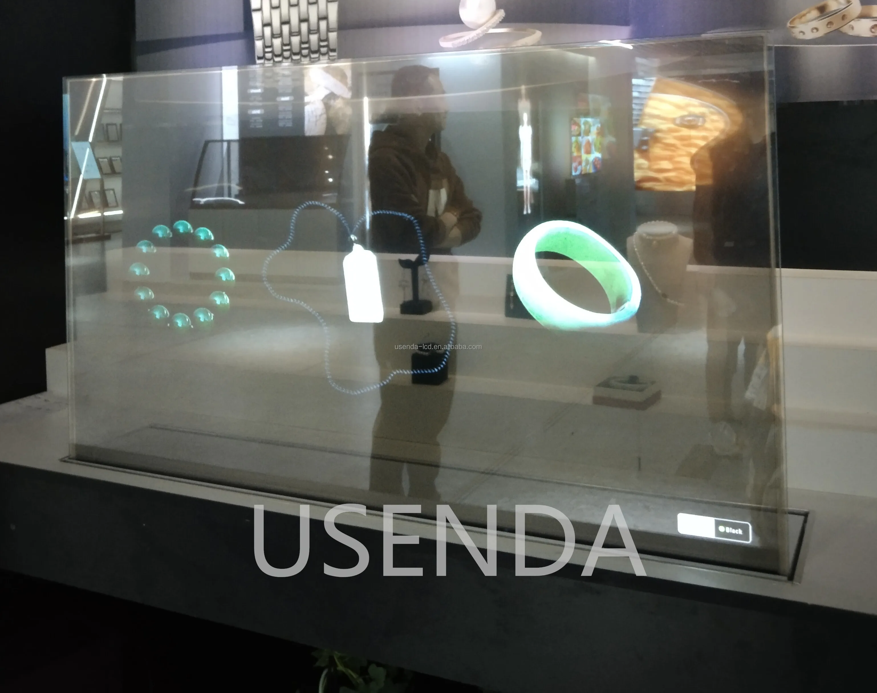 Oled Transparent  Double Sided Oled Display Digital Signage 55 inch Touch Screen Monitor For Advertising