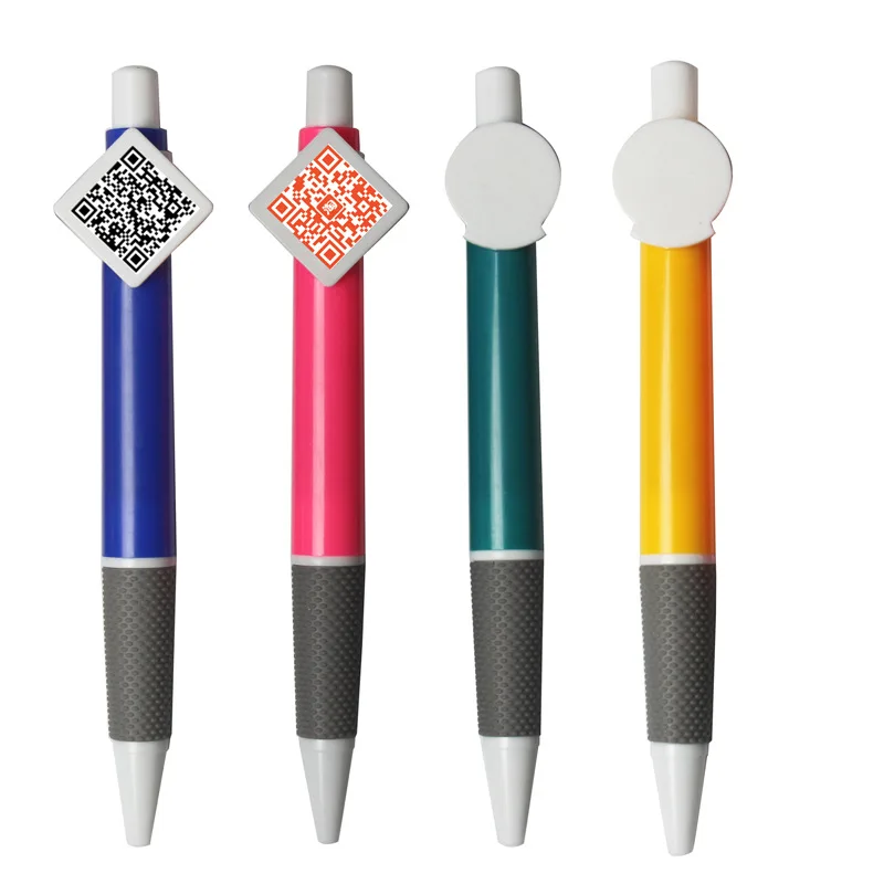 2021 Nuowei best selling Press Ballpoint Pen Plastic Custom LOGO Simple Gift ball point pen
