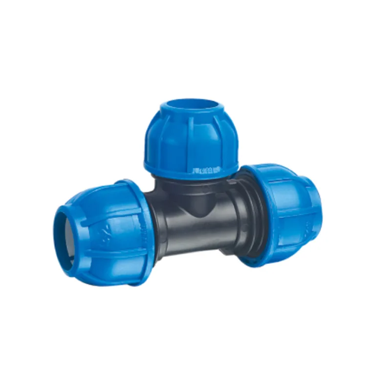 High Accuracy Small Sizes Equal Pipe Compression Fitting Ball Valve For Irrigation System
