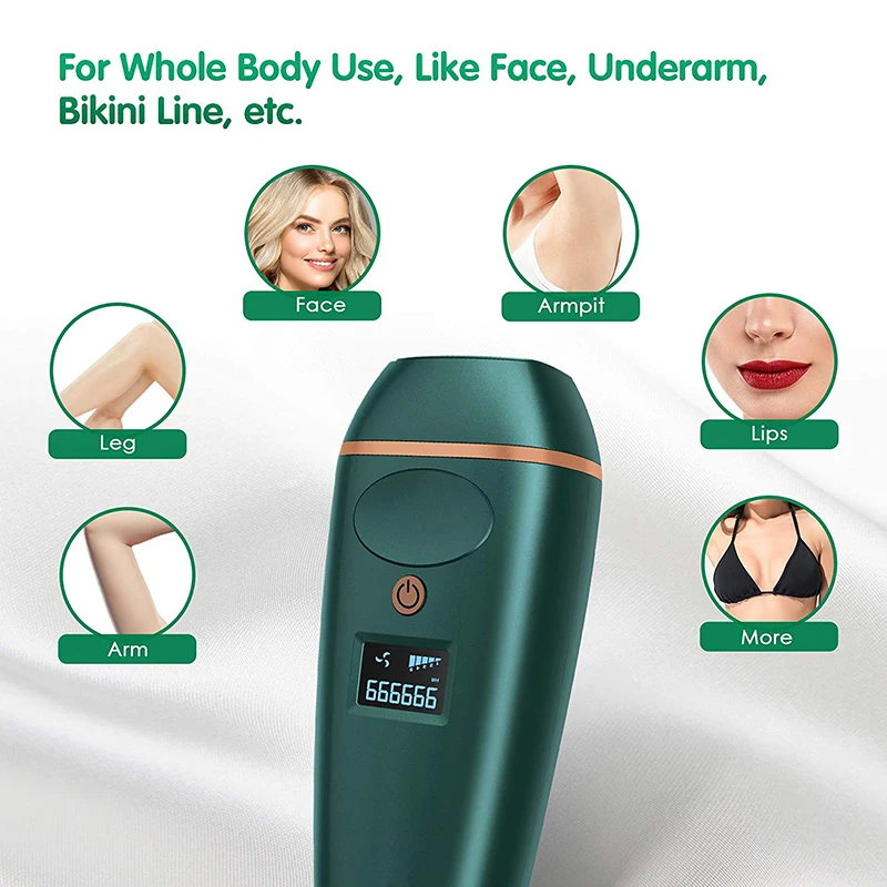 2019 Amazon Hot Sale As Seen On TV Electric Body Shaver Leg Hair Epilator For Women Painless