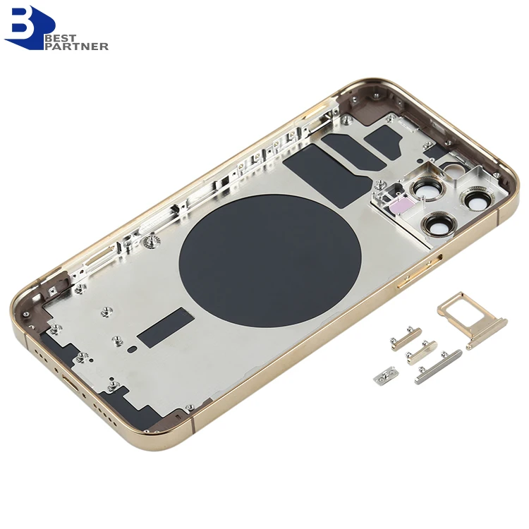 Replacement back rear housing for iphone 13 12 11 x 8 7 chassis cover frame for iphone xr convert to 14 pro housing