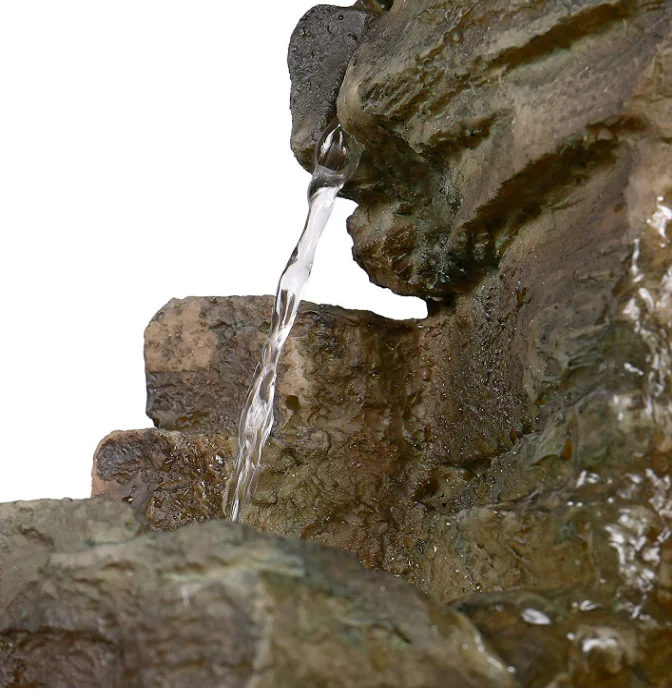 Cheap Indoor Resin led light tabletop Mini Water Fountains