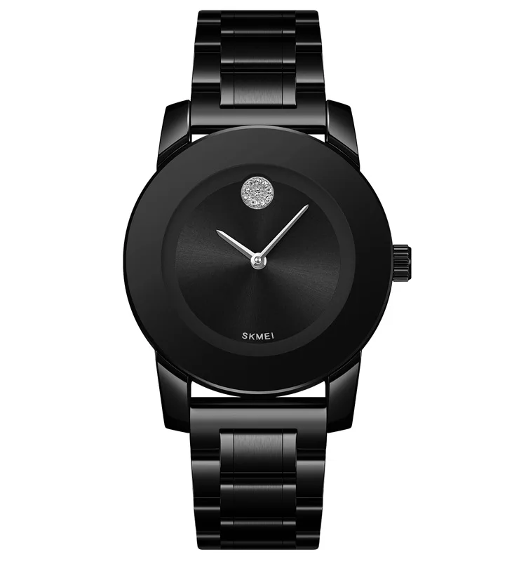 SKMEI 2023 Designer New Luxury Stainless Steel Quartz Wrist Watch For Men Custom Logo Watch Quartz