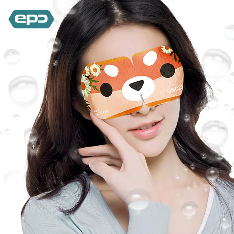 MOQ 2 Sleep Warm Heating Disposable Hot Steam Eye Mask