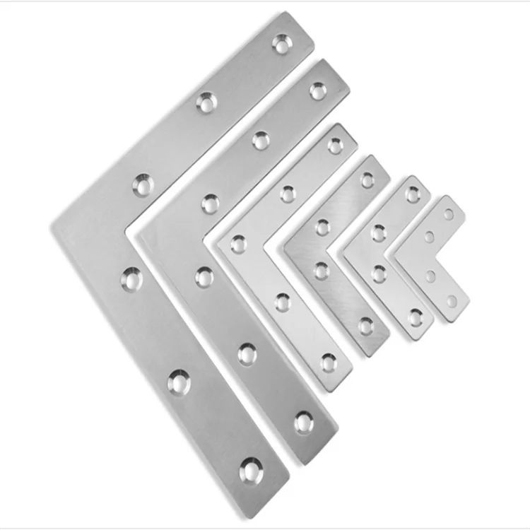 
L Shape Stainless Steel Right Angle Corner Connector Wood Connector 