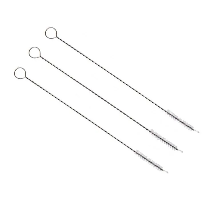 1PCS Reusable Metal Drinking Straw Cleaner Test Tube Bottle Cleaning Tool Stainless Steel Bottle And Straw Little Wash Brush