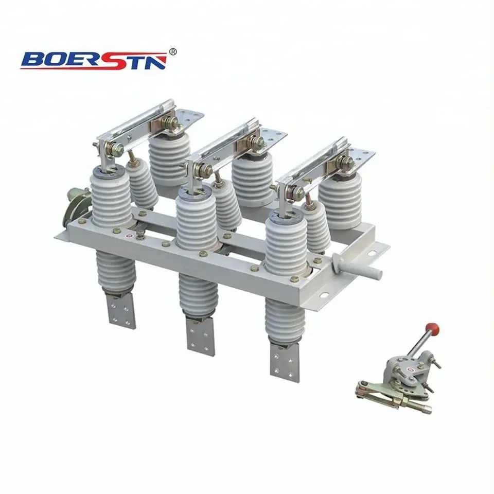 Specializing in the production of GN19-12C/630A indoor high voltage isolation switch 400A panel type knife gate disconnecter