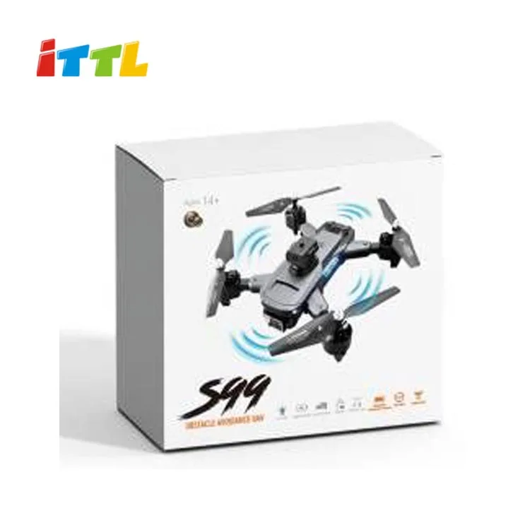 2.4GHz Adult Camera Drone 4K HD Dual WIFI Camera Marquee Body Gravity Drone Sensor, Music, 50x Zoom, Automatic Photo