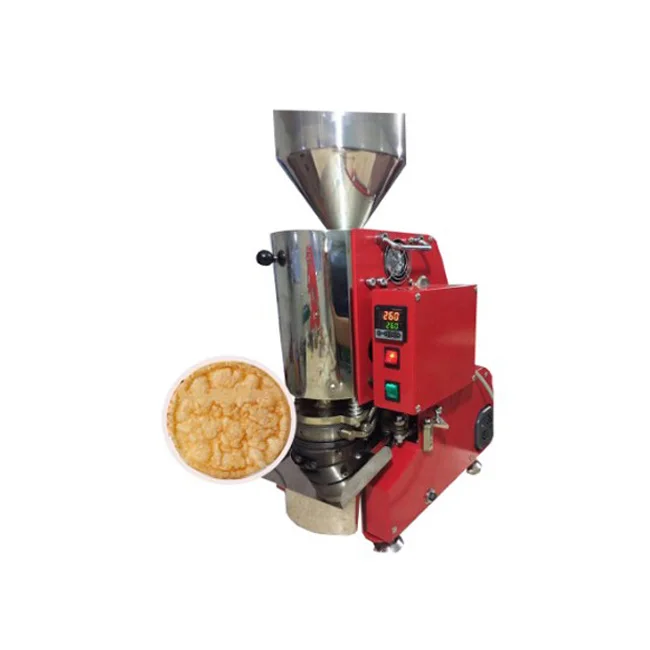Automatic Puffed Natural Rice Cake  Machine Snack Machine rice Pop Machinery