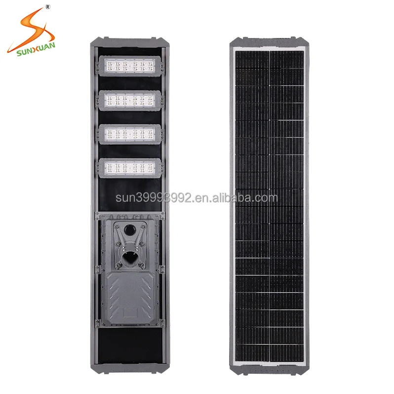 12V Solar LED Street Light with PIR Motion Sensor for Highway Roadside Illumination 12 Hours Operation