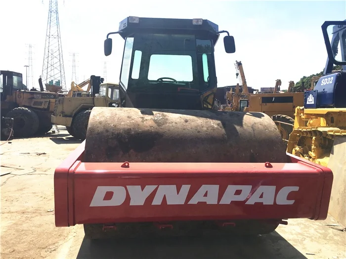 Подержанный уплотнитель/дорожный каток Dynapac CA602D в хорошем состоянии/уплотнитель dynapac CA602 для