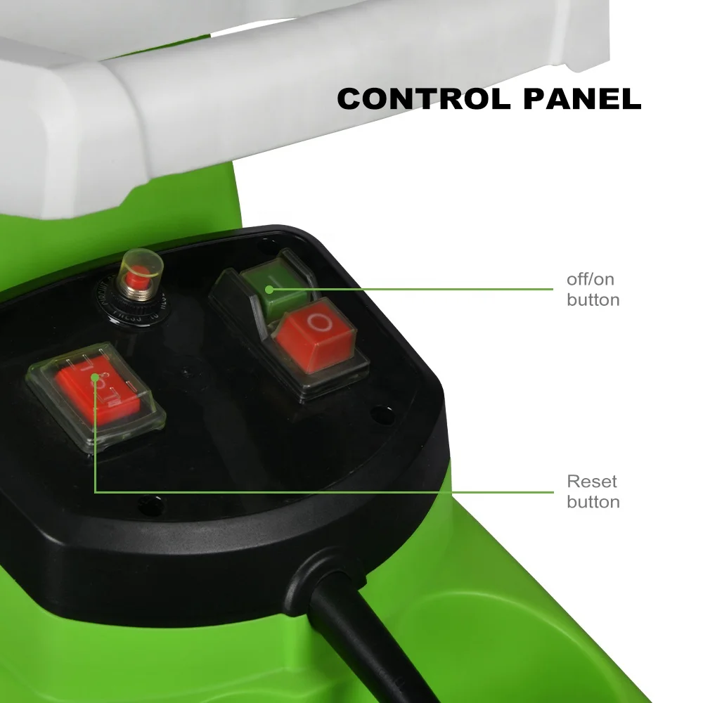 
Vertak Garden 2800W Big Collecting Bag Wood Cutter Shredder Electric Leaf Chipper Shredder Machine 