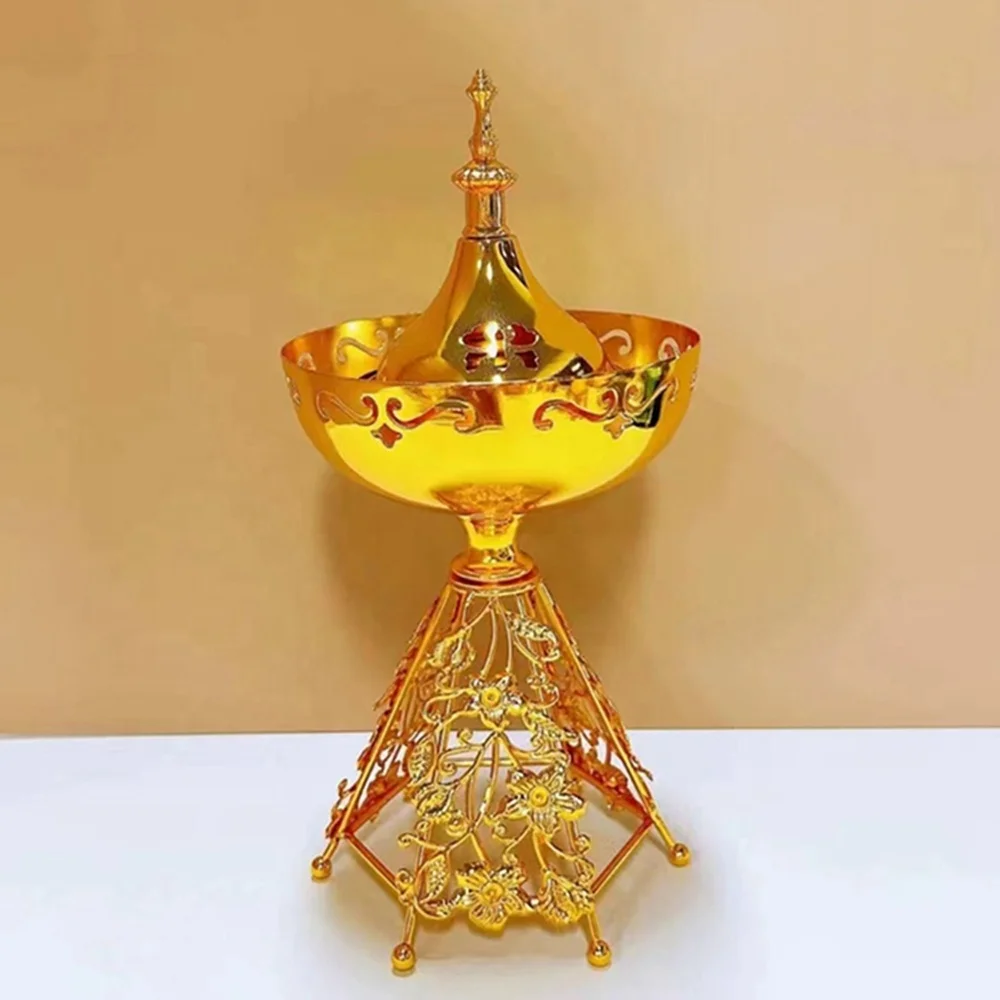 Arabian Incense Burner Church Censer Charcoal Bakhoor Burner