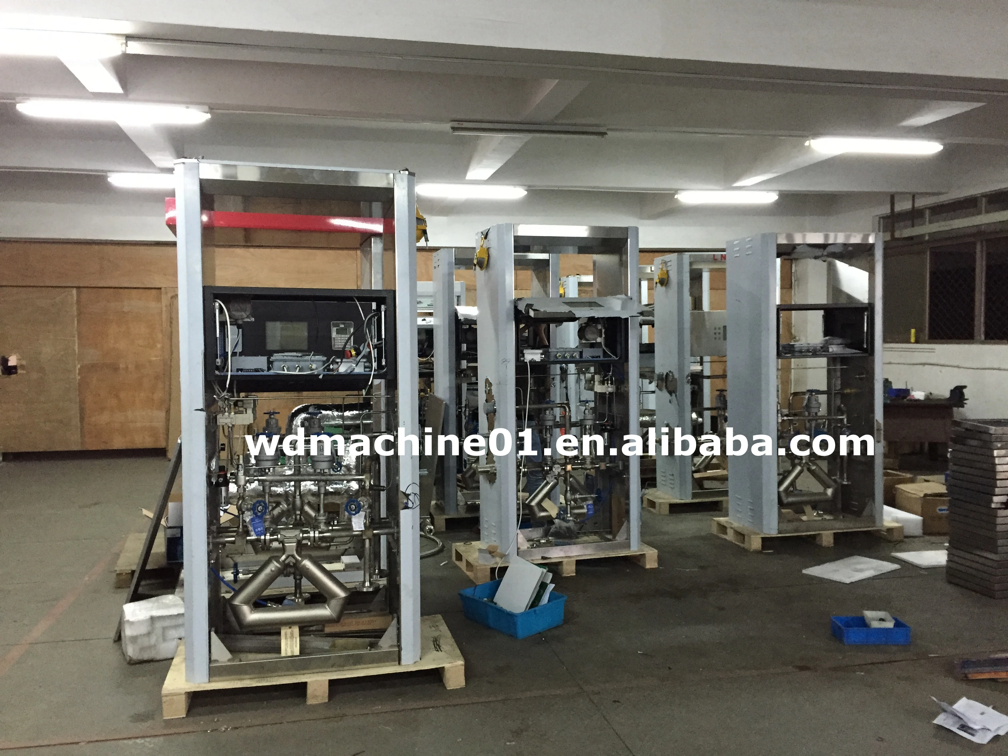 LNG112 Fuel Dispenser (1flowmeter-1 nozzle-2 display-1 keyboard)