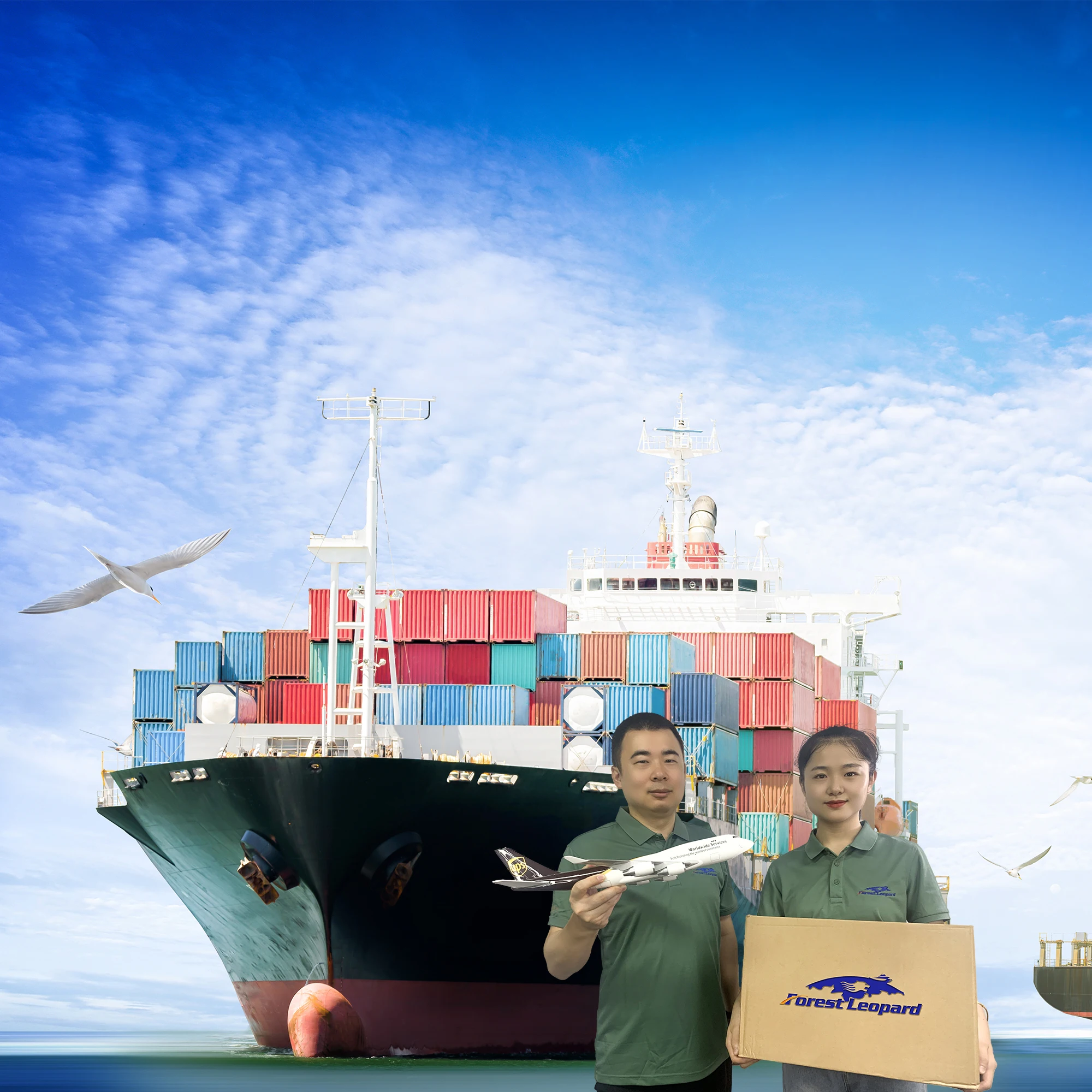 Professional delivery paper bag Ocean Shipping China To USA France Sea Freight Shipping To Door Freight Forward China