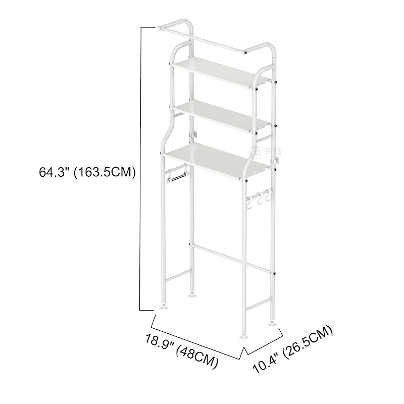 Clearance Special Price Waterproof Toilet Rack Stainless Steel Bathroom Over Toilet Storage Shelf Save Space