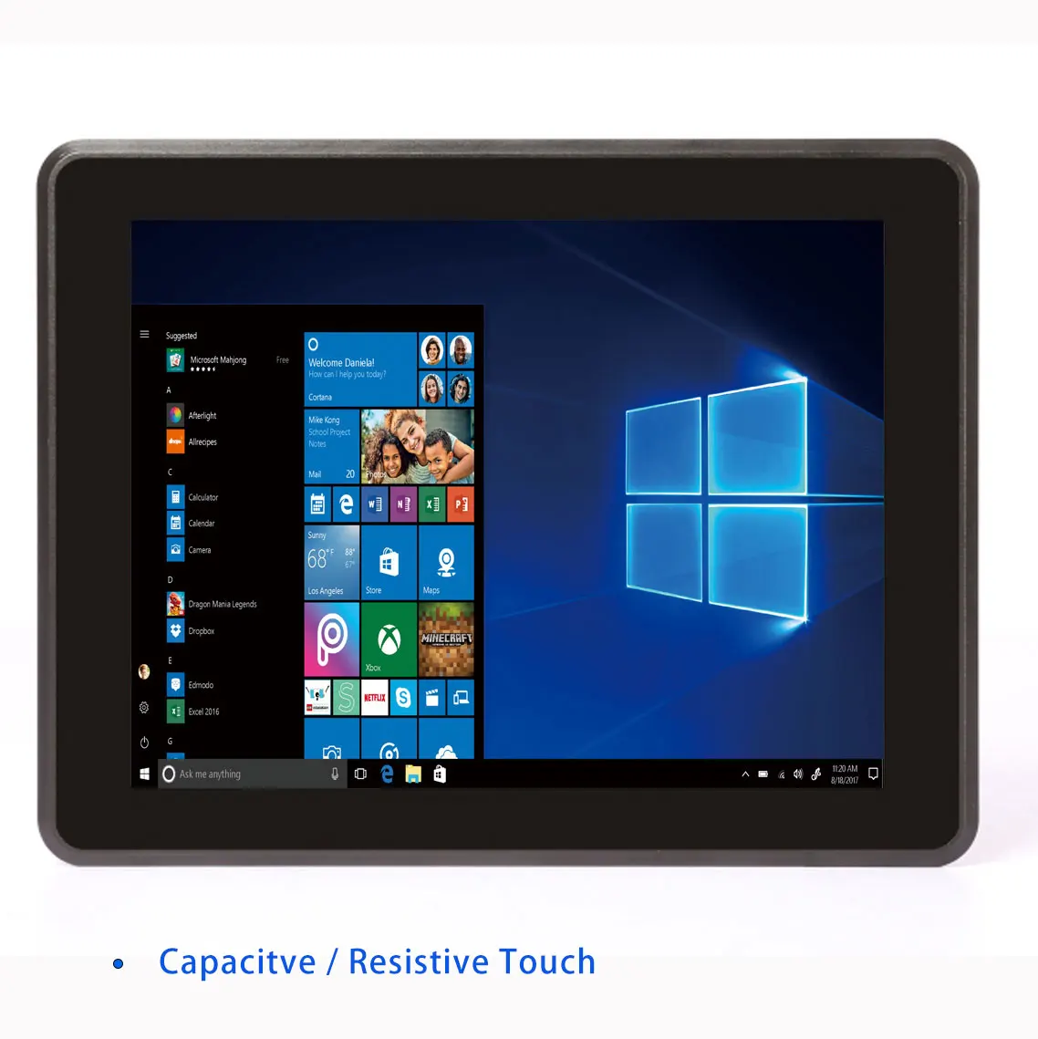 CESIPC 10 Inch industrial panel pc i3 i5 i7 ip65 touch screen Hmi Control Industrial Pc Embedded waterproof all in one touch pc