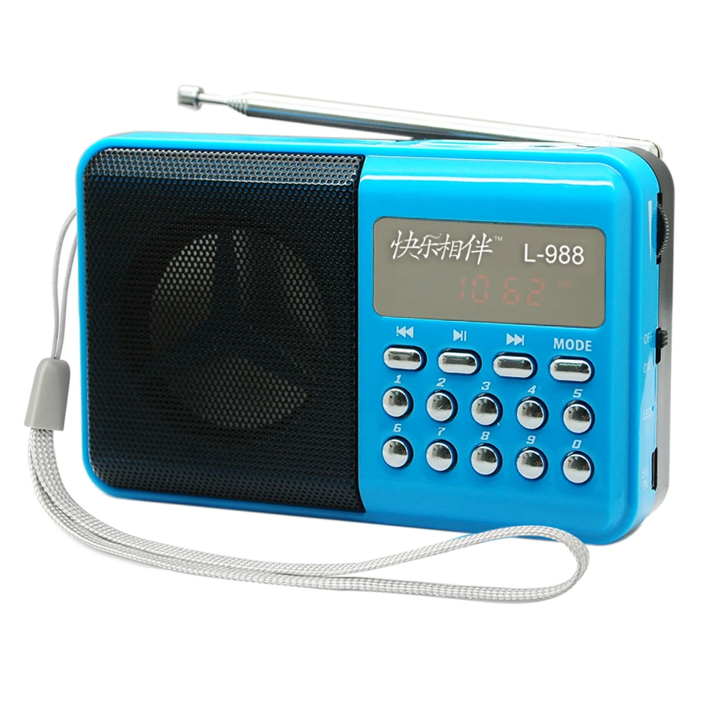 Dewant L-988 MP3 музыкальный плеер динамик FM мини старый ретро старинные антикварные радио