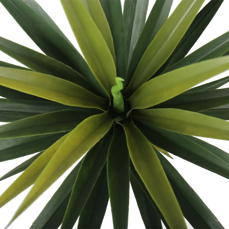 Hot sale plastic Sisal plant for indoor decorative tropical plastic hemp tree artificial agave bonsai