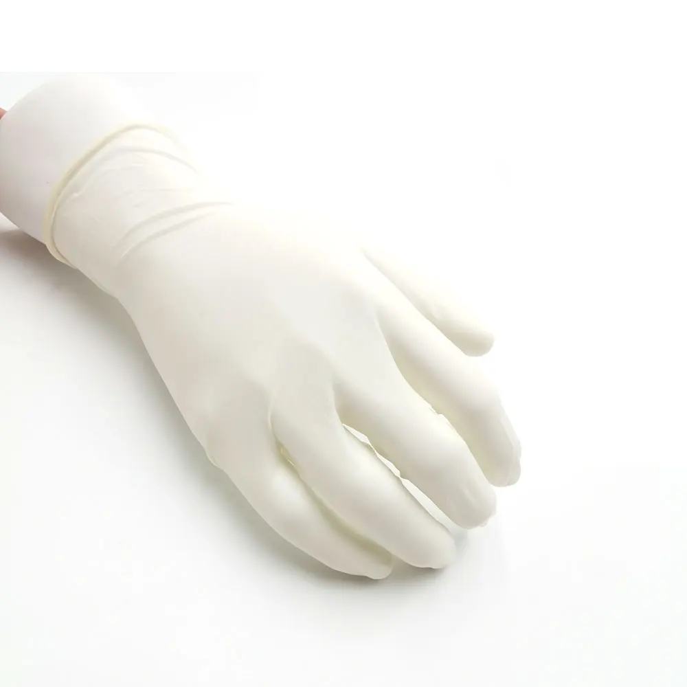 HLR Manufacturer Factory Price Free Powder Doctor Medical Non Sterile Latex Disposable Surgical Gloves
