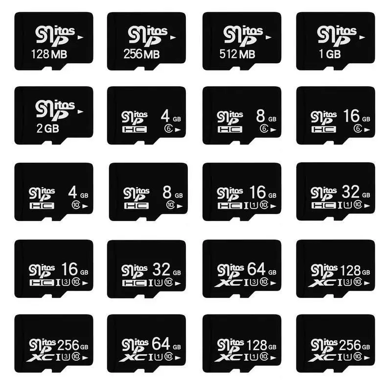 100% Original Class 10 bulk 256 gb tf card memory card 64gb 32gb 8gb sd Card 512gb 1TB