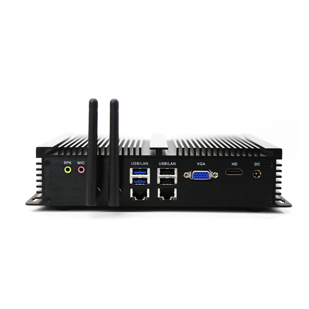 Promotion Eglobal G Series Industrial Fanless Mini PC W in10 i7 i5 i3 8260U 2*Lans 6*COM USB Micro Computer Linux 4G WiFi HD-MI