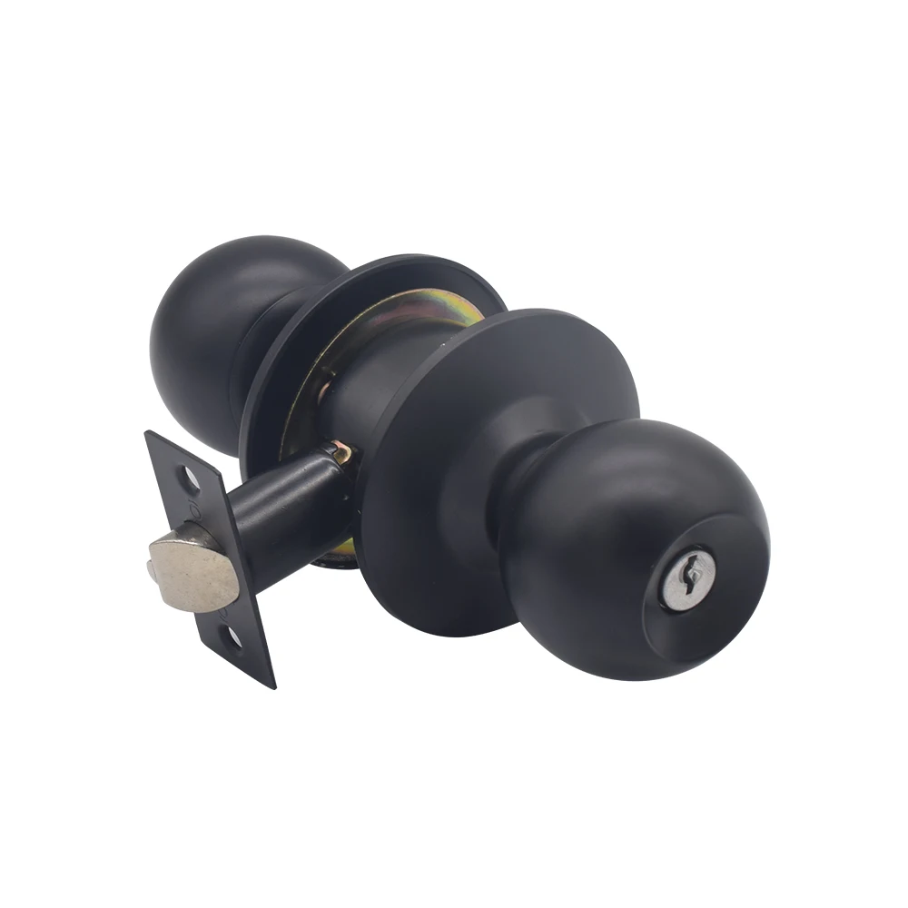 Hotel Interior Door Stainless Steel Round Door Knob Lock