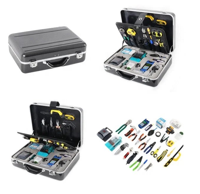 Wholesale Fiber Tool kit for Splicing 26pcs Tools Fusion Splicing Tool Carry Case TK-500
