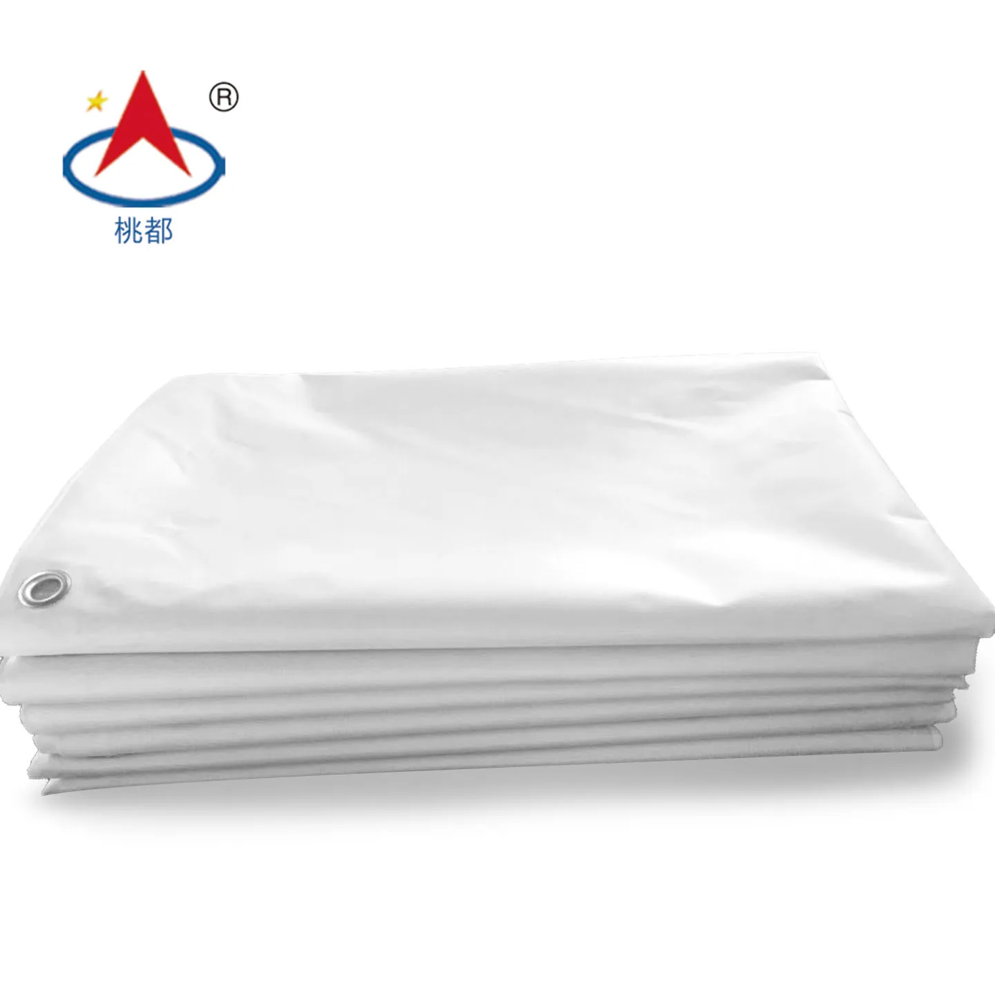610g Fireproof PVC double sides coated fabric   tarpaulin for the awning ,covering