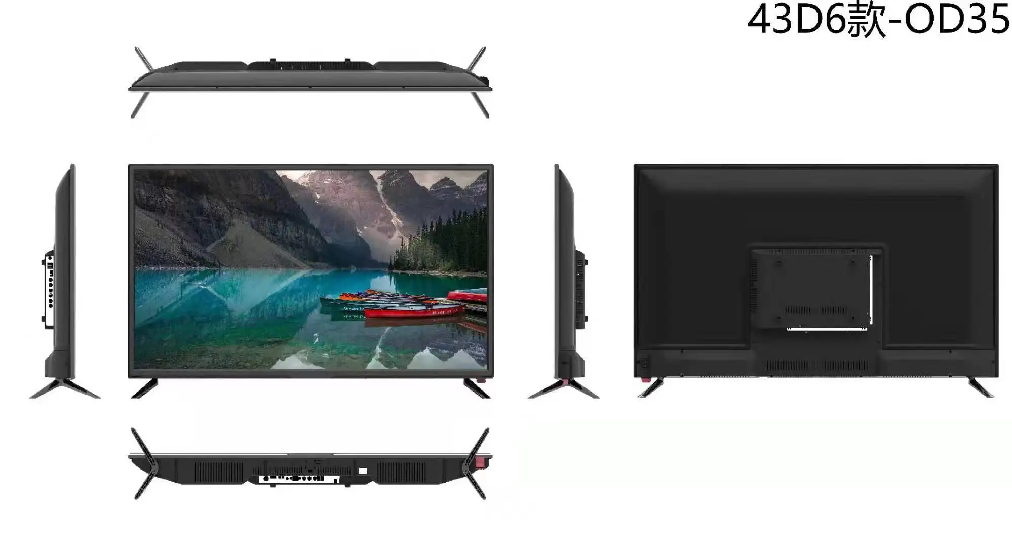 Televisores inteligentes qled 55 75 80 pulgadas smart tv tcl, televisor inteligente 32 a 120 pulgada